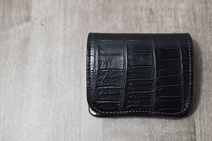 ワイルドスワンズ クロコPALM-V3（パーム-V3） - 折り財布